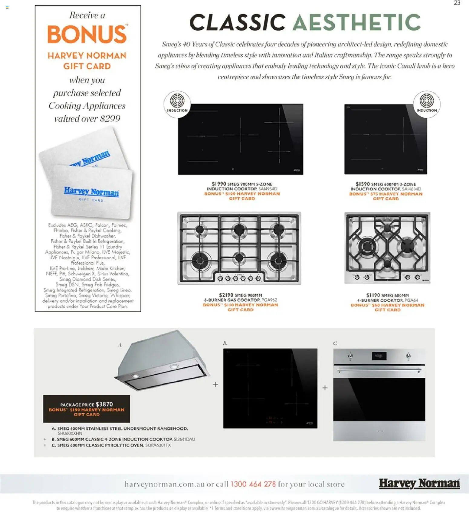 Harvey Norman catalogue - valid from 29.04.2026 | Page: 23 | Products: Centrepiece, Accessories, Domestic, Laundry
