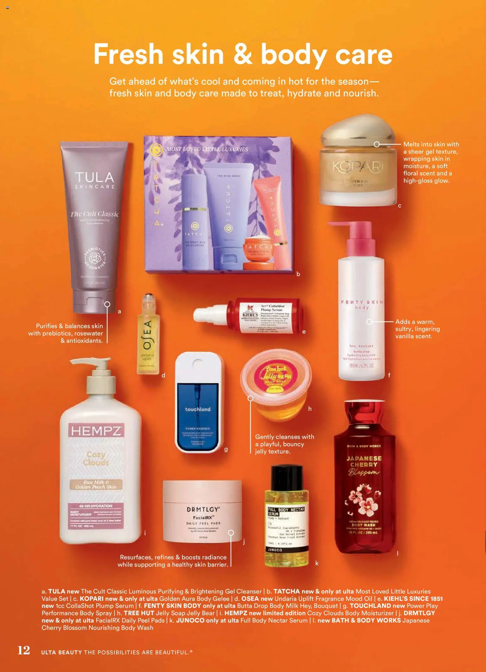 Ulta Beauty Weekly Ad - valid from 08/28/2026 | Page: 12 | Products: Body milk, Pads, Body Wash, Vanilla