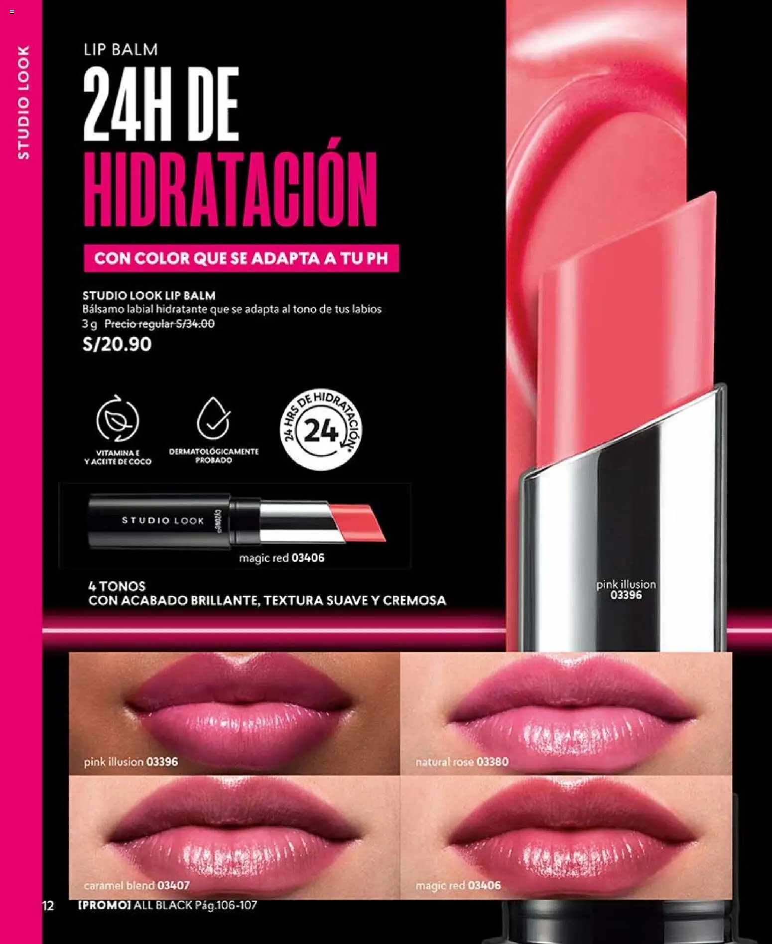 Catálogo CyZone válido desde 14/03/2026 | Página: 12 | Productos: Aceite, Bálsamo labial, Coco, Aceite de coco