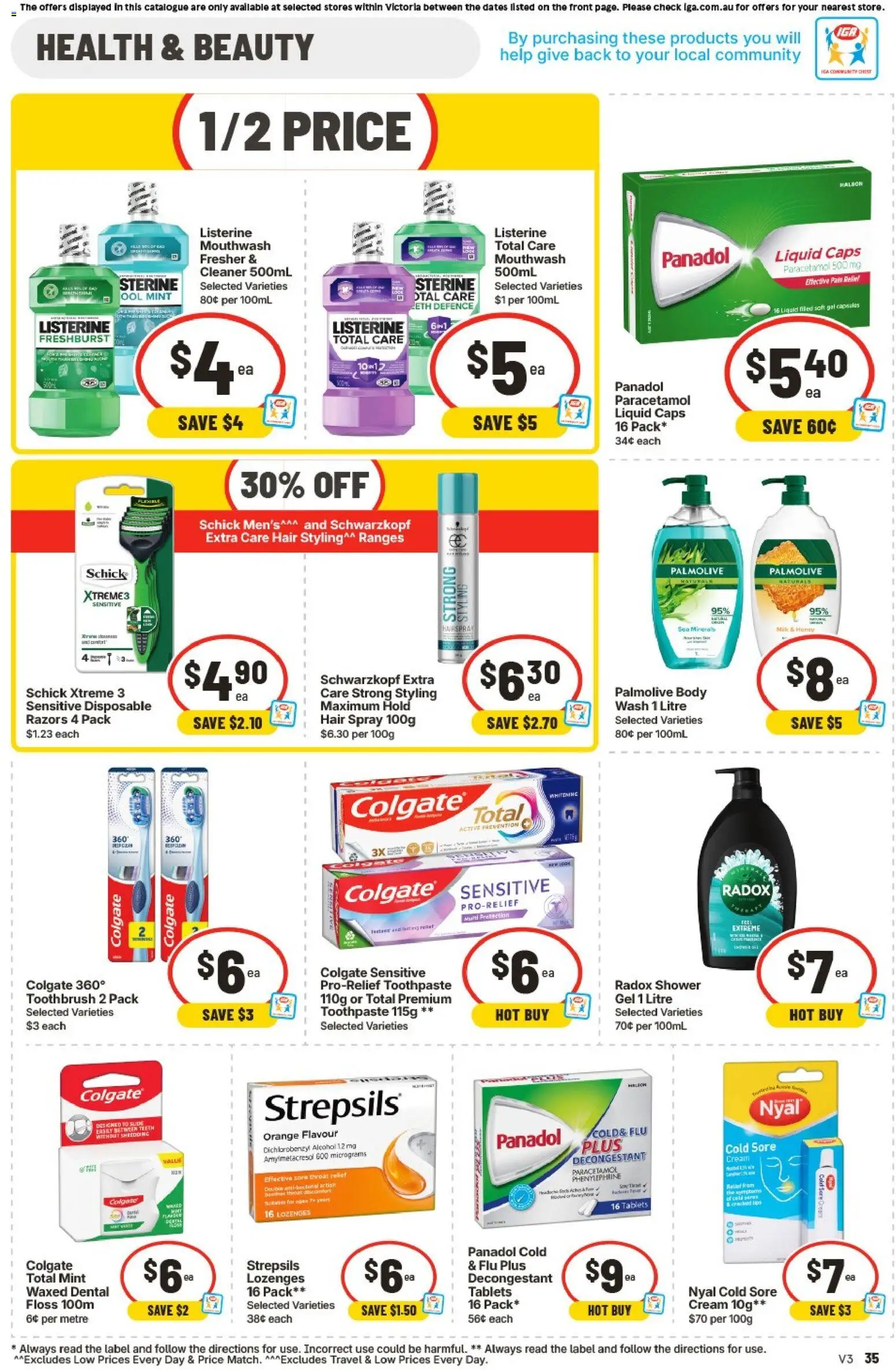 Ritchies catalogue - valid from 19/08/2026 | Page: 32 | Products: Shower, Cleaner, Hair spray, Mouthwash