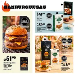Vista previa de folleto Catálogo Plaza Vea - Especial Parrillas N3 de la Plaza Vea válido desde 24/08/2026 | Página: 8 | Productos: Hamburguesas, Carne