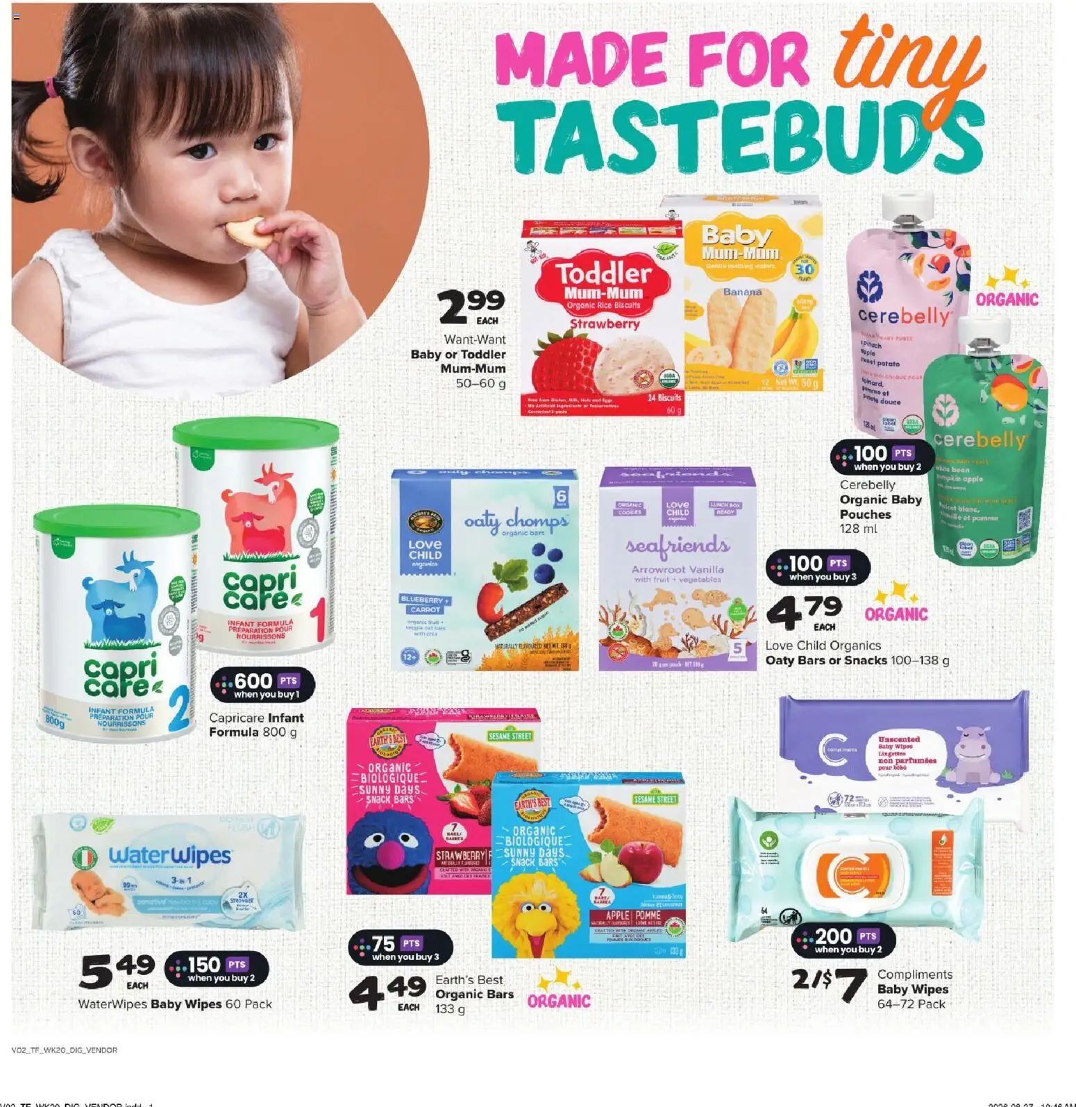 Thrifty Foods flyer valid from Sep 10, 2026 | Page: 16 | Products: Fruit, Vegetables, Spinach, Biscuits
