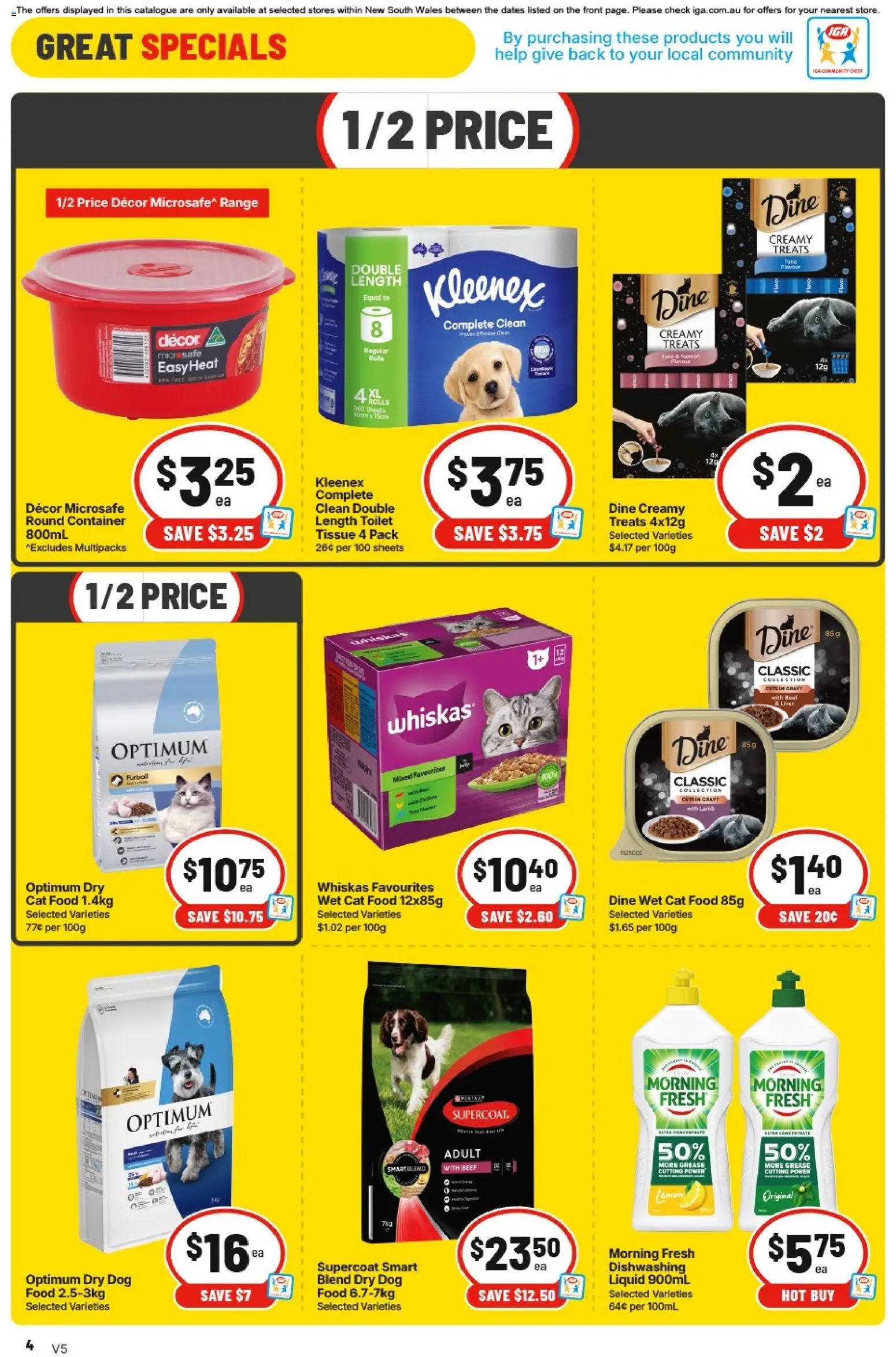 IGA catalogue - valid from 12/08/2026 | Page: 4 | Products: Decor, Food, Liver, Lamb
