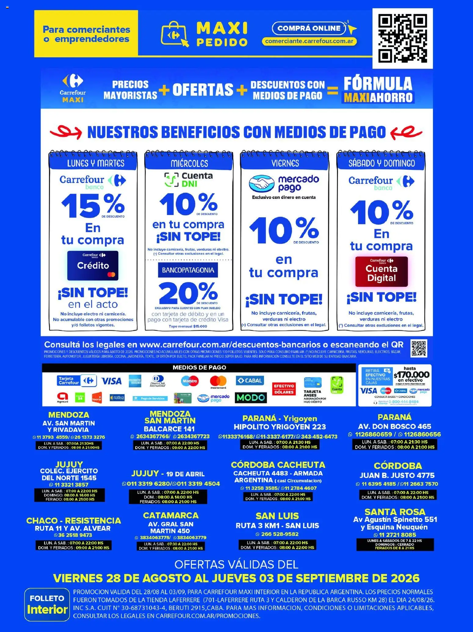 Carrefour Maxi catálogo │ válido desde el 28/08/2026 | Página: 13 | Productos: Caja, Verduras
