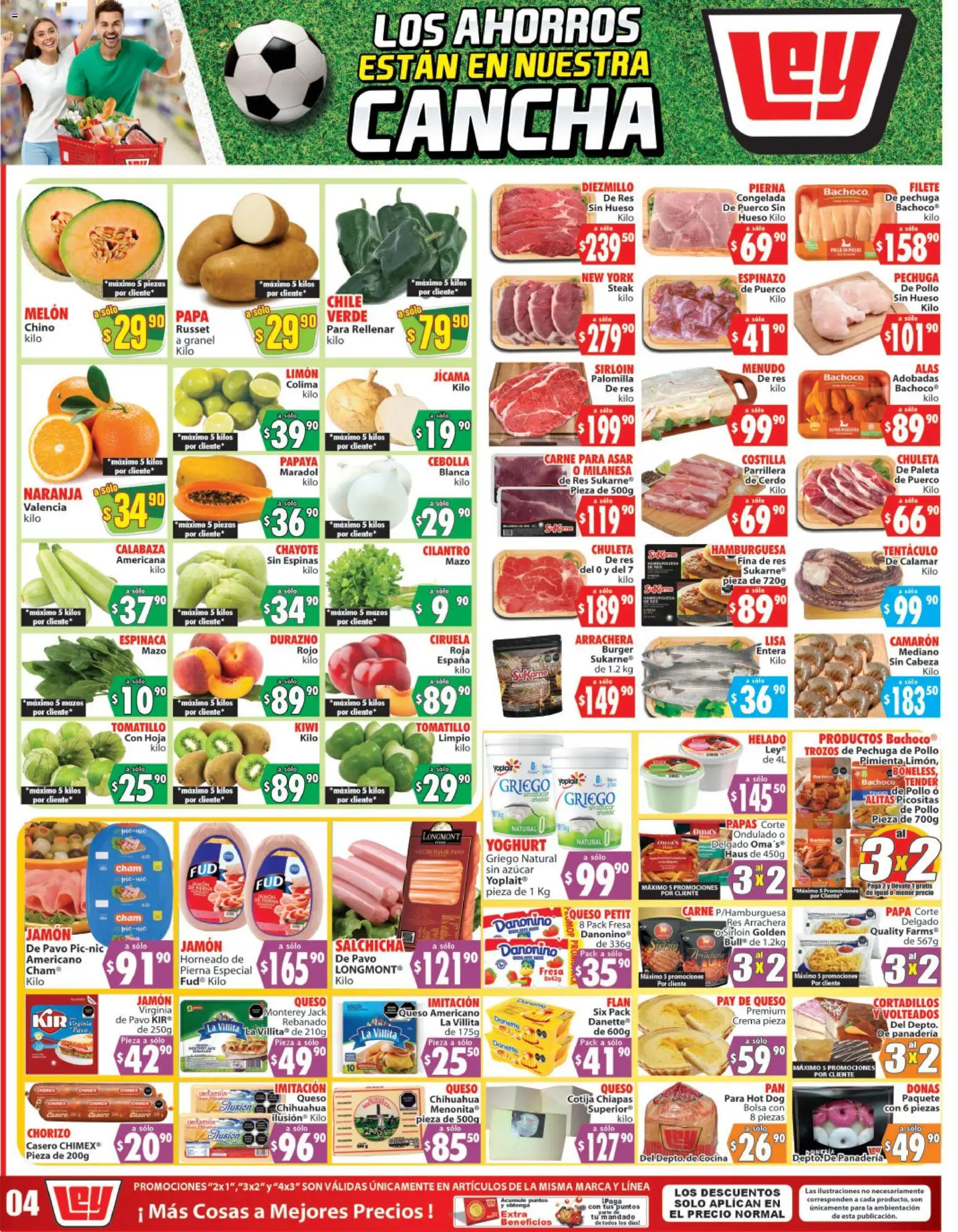 Nuevas ofertas de Casa Ley válidas en toda la República Mexicana desde el 13.06.2026. ¡Encuentra las mejores ofertas en Casa Ley folleto Autoservicio La Paz, BCS! | Página: 2