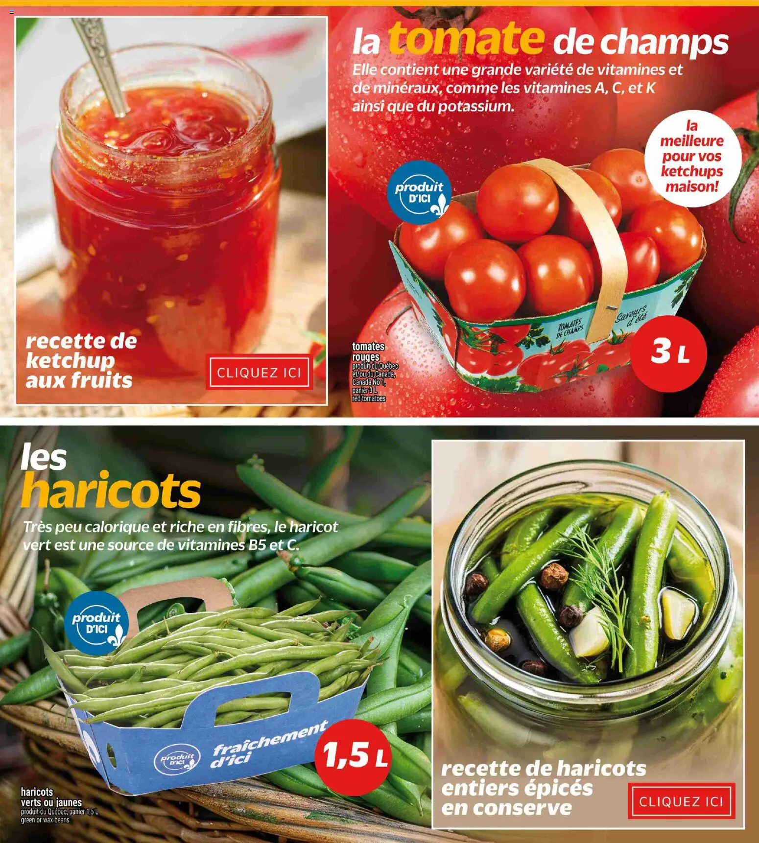 Metro flyer valid from Sep 3, 2026 | Page: 6 | Products: Ketchup, Beans, Tomatoes