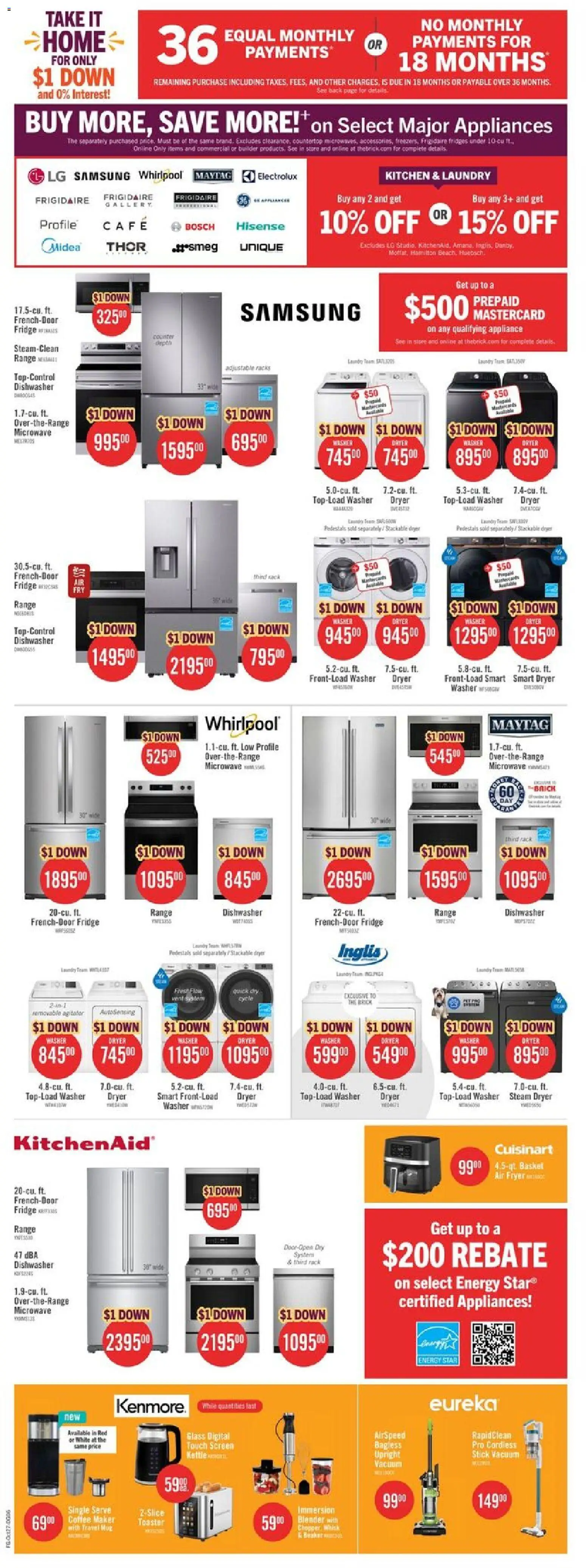 The Brick flyer valid from Oct 27, 2026 | Page: 17