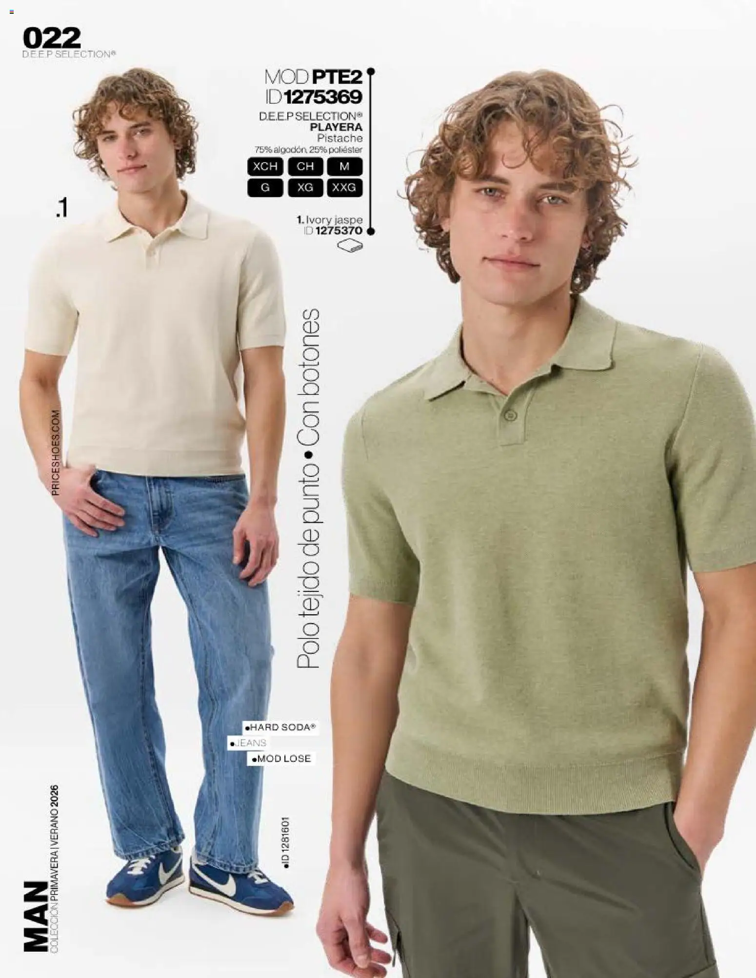 Nuevas ofertas de Price Shoes válidas en toda la República Mexicana desde el 03.04.2026. ¡Encuentra las mejores ofertas en Price Shoes catálogo Man! | Página: 22 | Productos: Playera