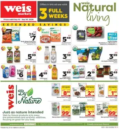 Preview of Weis weekly ads valid from 09/10/2026