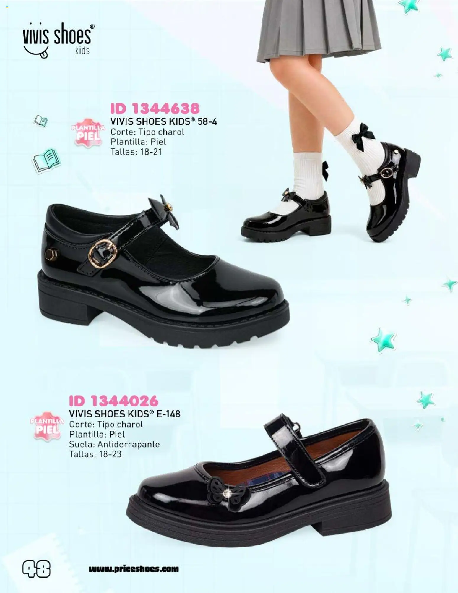 Nuevas ofertas de Price Shoes válidas en toda la República Mexicana desde el 12.06.2026. ¡Encuentra las mejores ofertas en Price Shoes catálogo Escolar! | Página: 48