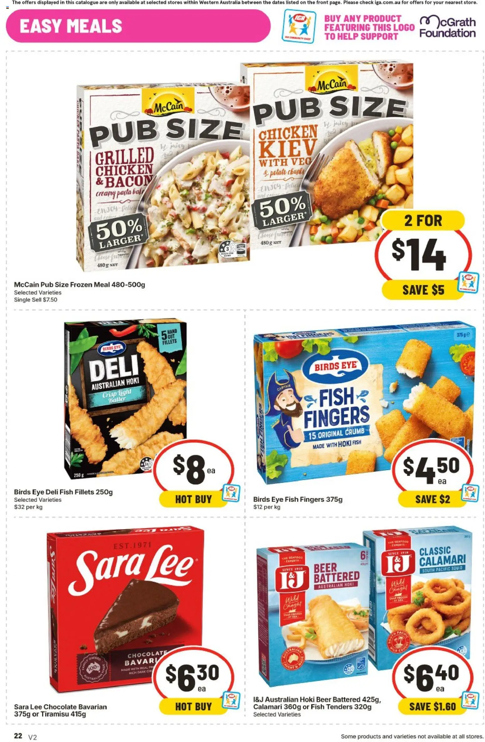 IGA catalogue - valid from 16/09/2026 | Page: 23 | Products: Light, Chicken, Foundation, Fish fingers
