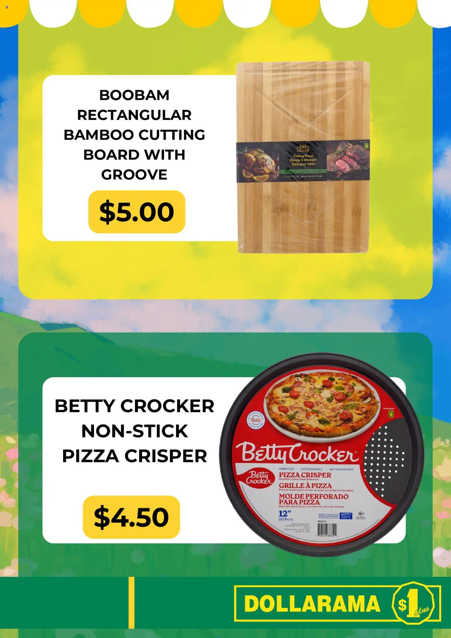 Dollarama flyer valid from Jul 22, 2026 | Page: 2 | Products: Pizza