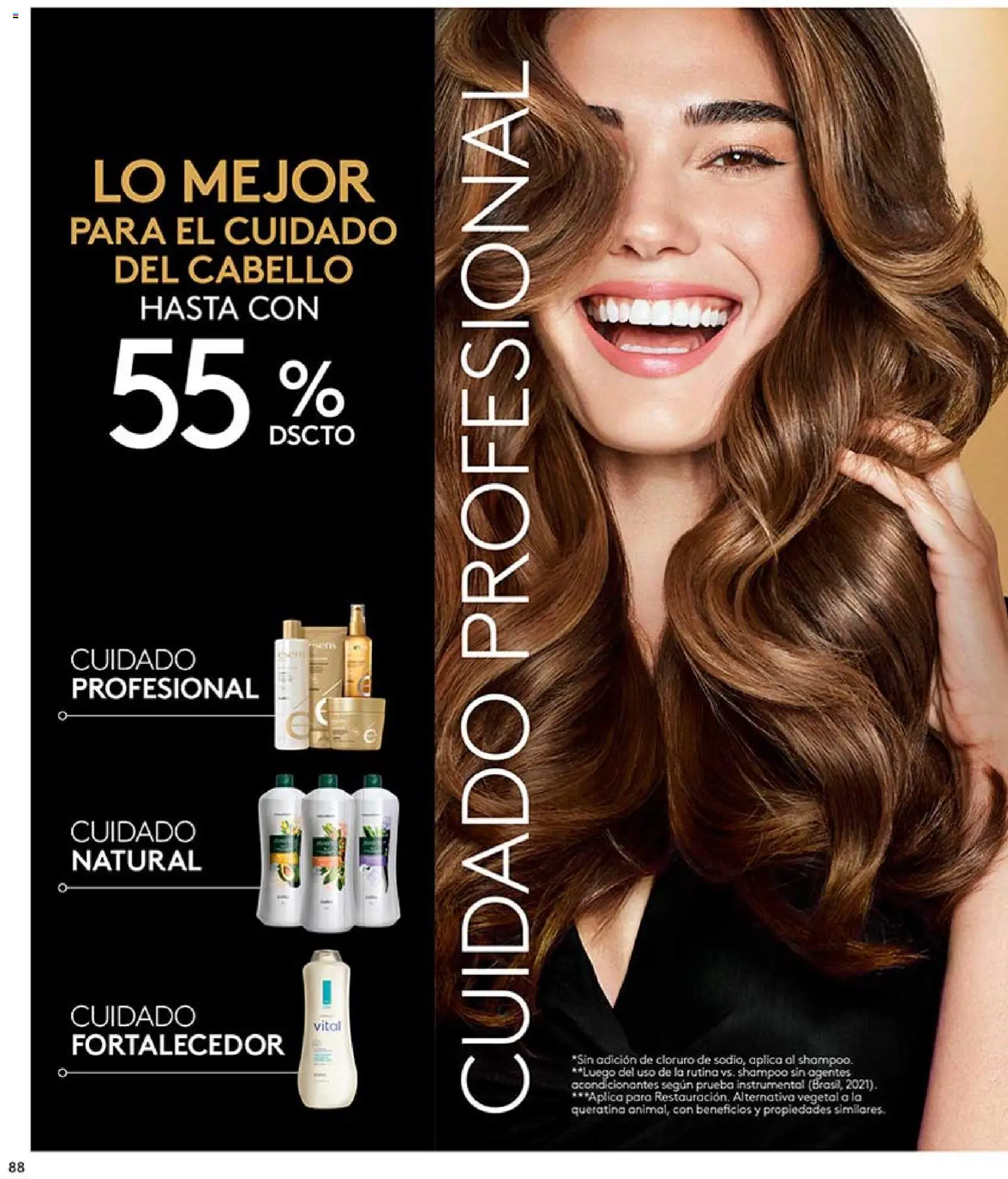 Ésika revista - valida desde el 24.04.2026 | Página: 88 | Productos: Shampoo