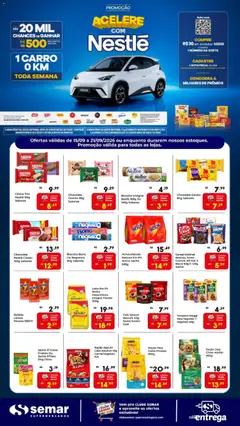 Semar Supermercado ofertas Nestlé - Pré-Visualização do folheto da loja Semar Supermercado, válido de 15/09/2026