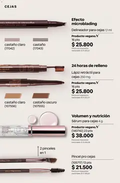 Vista previa Catálogo Natura Ciclo 13 válido desde el 02/09/2026 | Página: 160 | Productos: Pincel, Serum, Delineador
