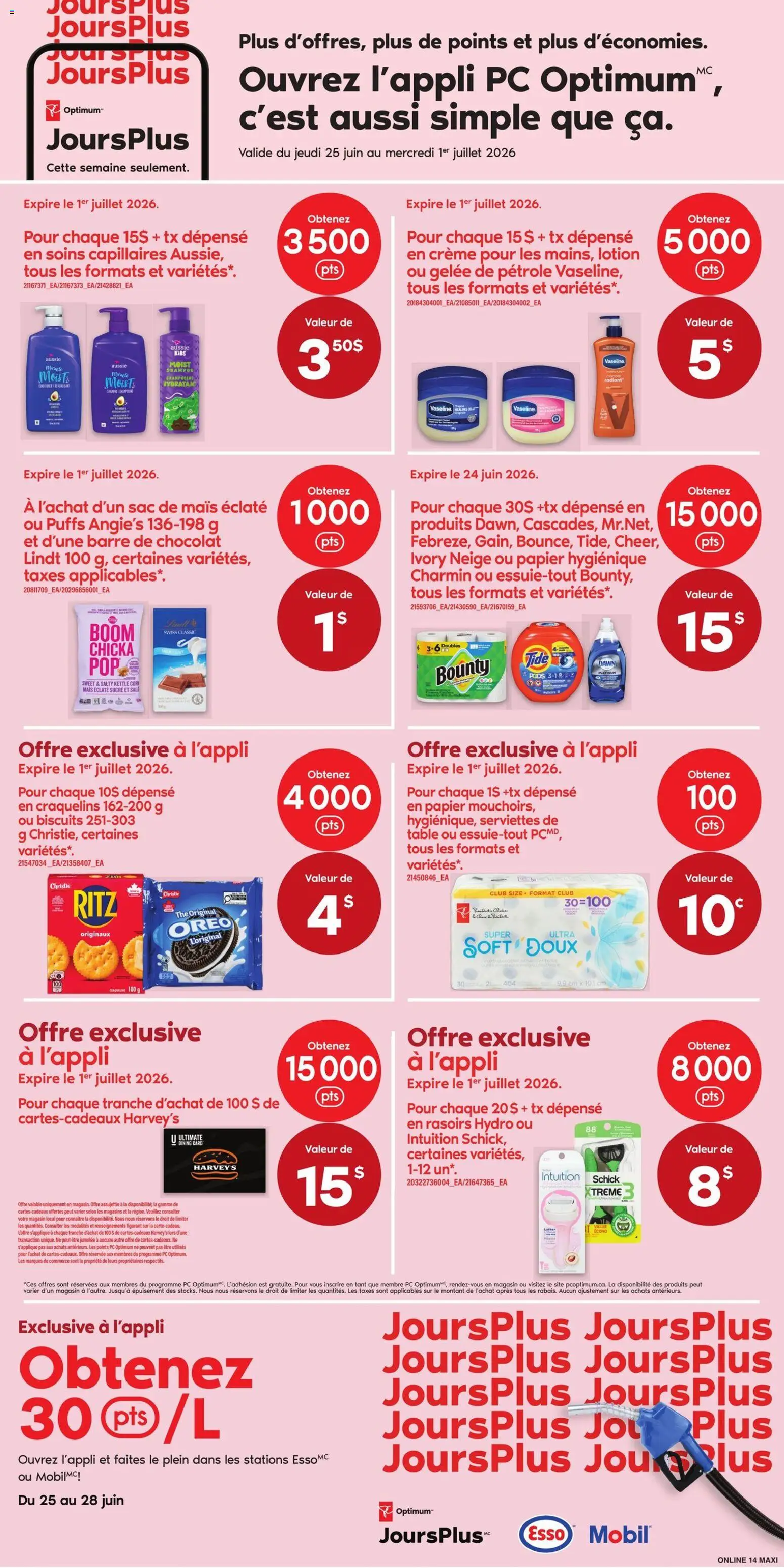 Maxi flyer valid from Jun 25, 2026 | Page: 14 | Products: PC, Kettle, Table