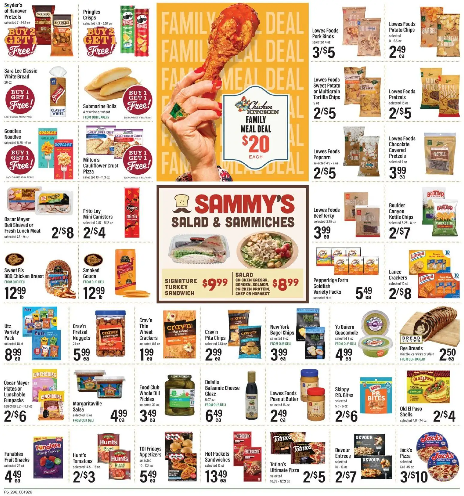 Lowes Foods Grand Opening - valid from 08/19/2026 | Page: 11 | Products: Turkey, Chicken, Fruit, Dill