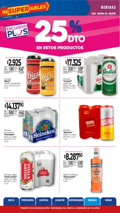 Vista previa La Anonima catálogo válido desde el 18.06.2026 | Página: 29 | Productos: Cerveza