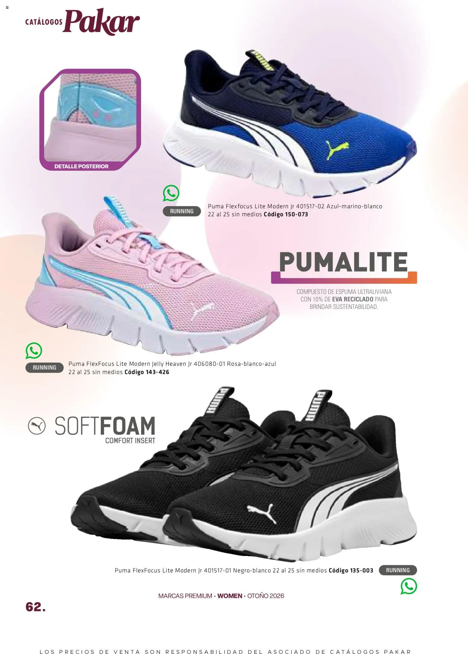 Nuevas ofertas de SC Pakar válidas en toda la República Mexicana desde el 28/08/2026. ¡Encuentra las mejores ofertas en SC Pakar catálogo Otoño! | Página: 62 | Productos: Espuma