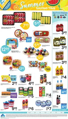 Preview of Albertsons weekly ads valid from 07/01/2026 | Page: 8 | Products: Bakery, Butter, Vegetables, Garlic