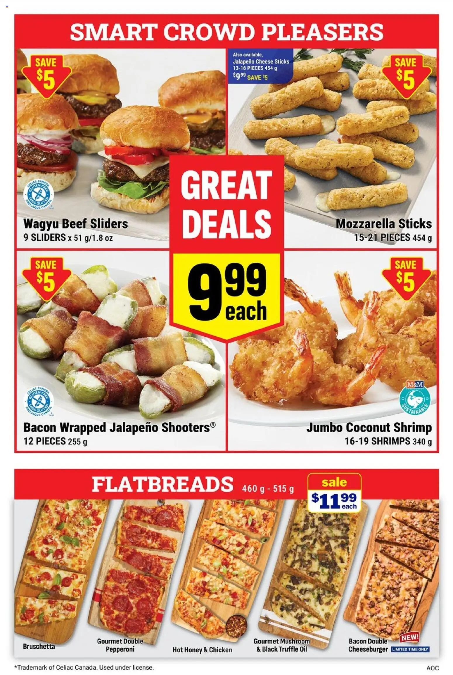 M&M Food Market flyer valid from Aug 13, 2026 | Page: 2 | Products: Mozzarella, Shrimp, Truffle oil, Oil