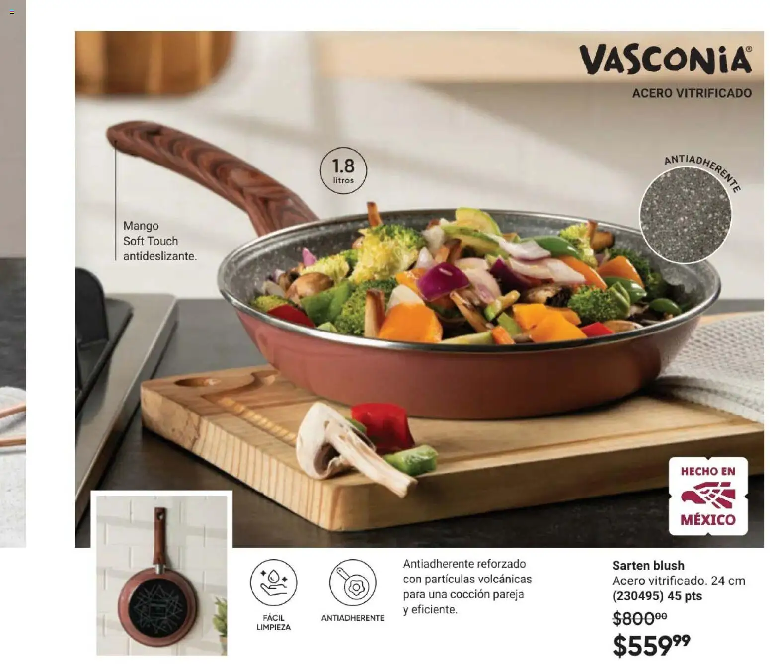Nuevas ofertas de AVON válidas en toda la República Mexicana desde el 11/09/2026. ¡Encuentra las mejores ofertas en AVON Casa & Estilo 14 2026! | Página: 45 | Productos: Mango, Sartén