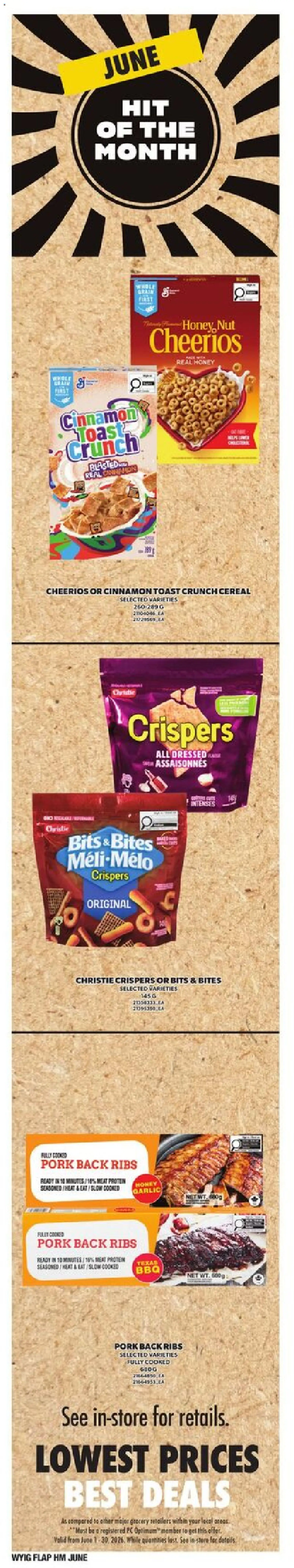 Loblaws flyer valid from 18.06.2026 | Page: 4 | Products: PC, Pork