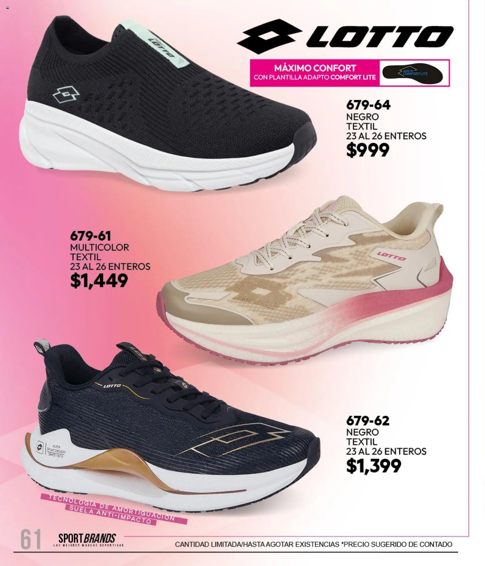 Nuevas ofertas de Cklass válidas en toda la República Mexicana desde el 11/09/2026. ¡Encuentra las mejores ofertas en Cklass catálogo Sportbrands Dama Invierno! | Página: 76
