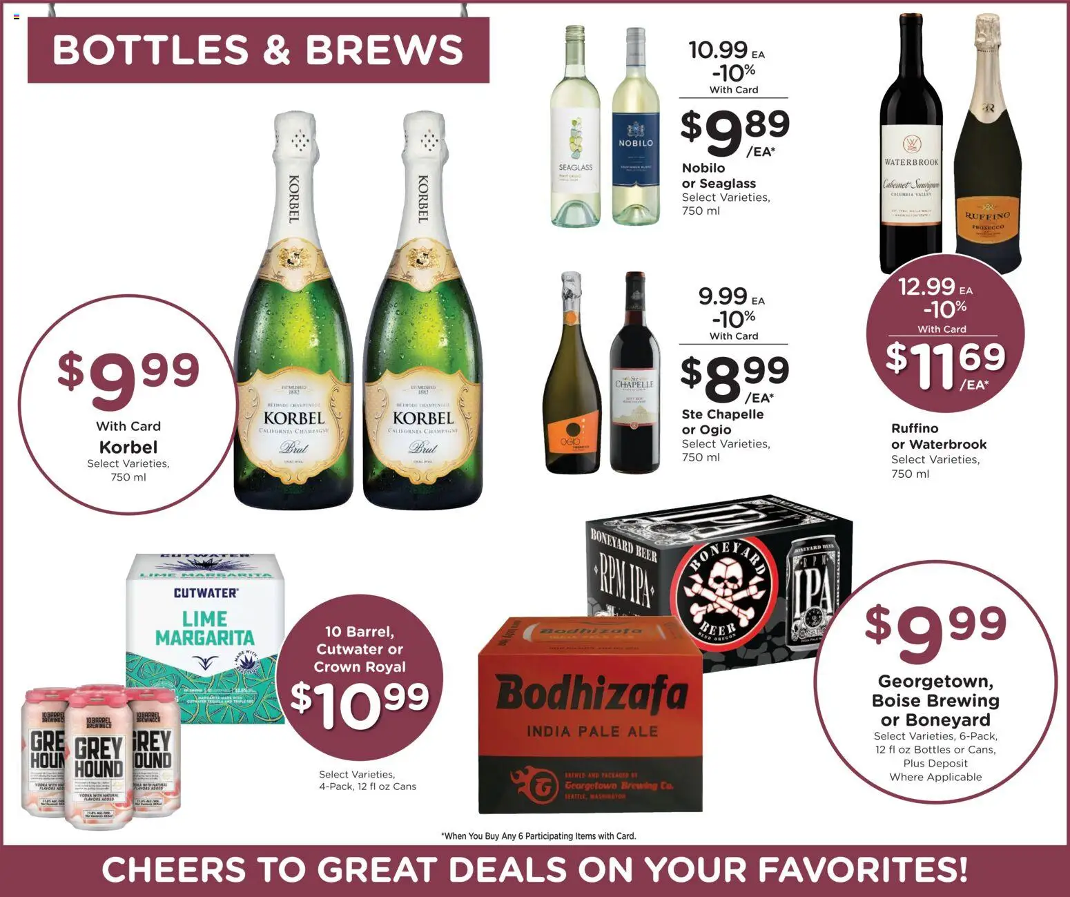 Fred Meyer Weekly Ad - valid from 20.05.2026 | Page: 13 | Products: Beer, Vodka, Lime