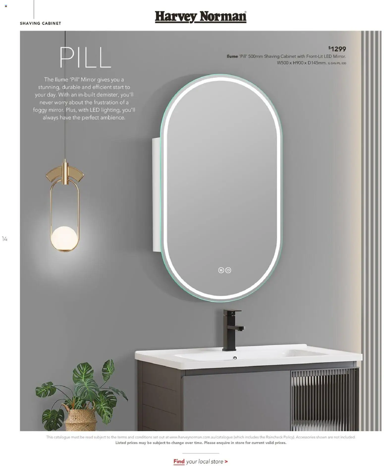 Harvey Norman catalogue - valid from 05/02/2026 | Page: 14 | Products: Cabinet, Mirror, Accessories