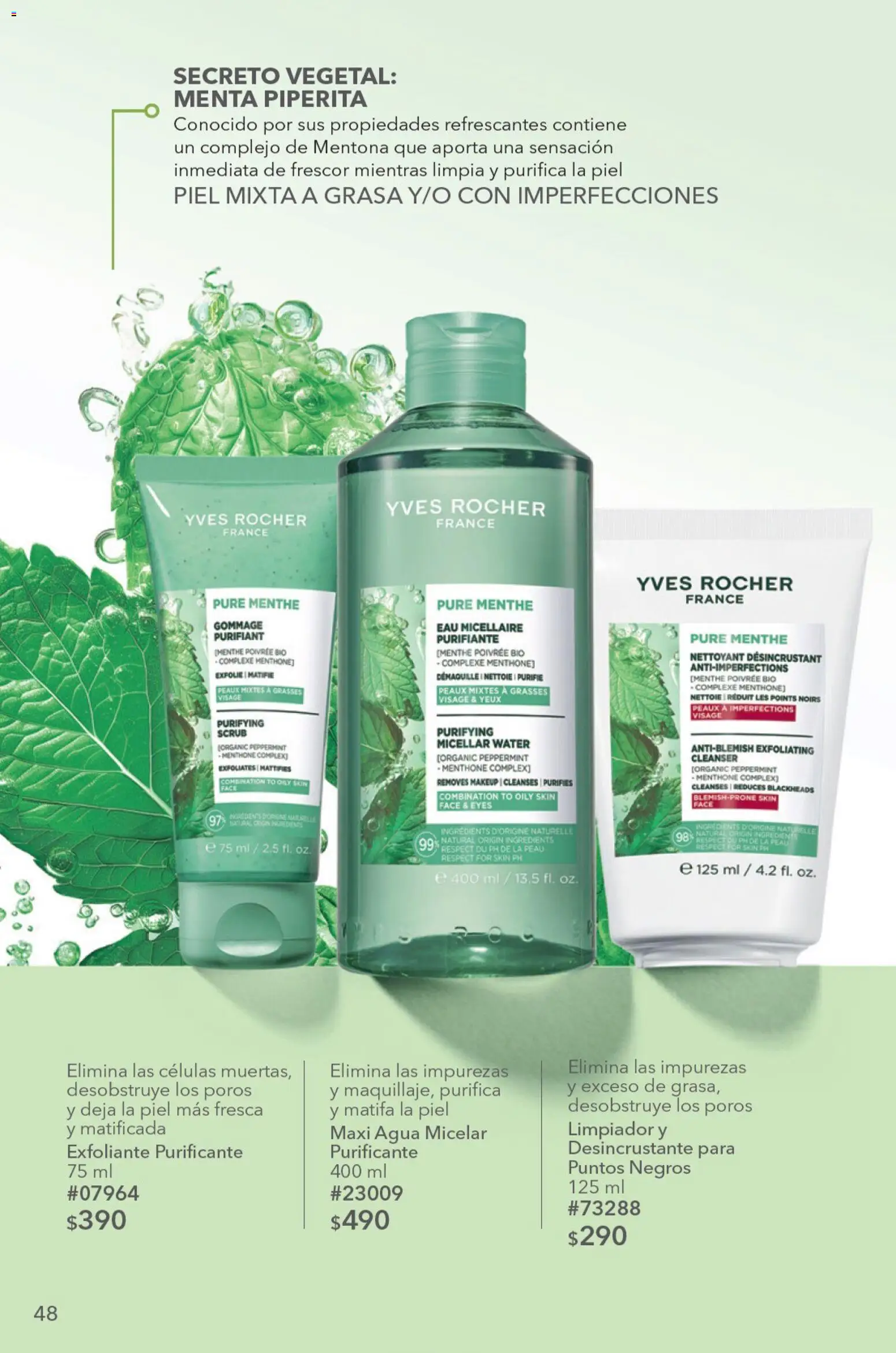 Nuevas ofertas de Yves Rocher válidas en toda la República Mexicana desde el 15/09/2026. ¡Encuentra las mejores ofertas en Yves Rocher campaña 13 2026! | Página: 50