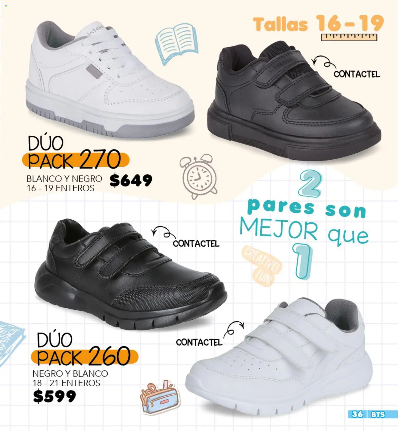 Nuevas ofertas de Cklass válidas en toda la República Mexicana desde el 09.06.2026. ¡Encuentra las mejores ofertas en Cklass catálogo Escolar! | Página: 37