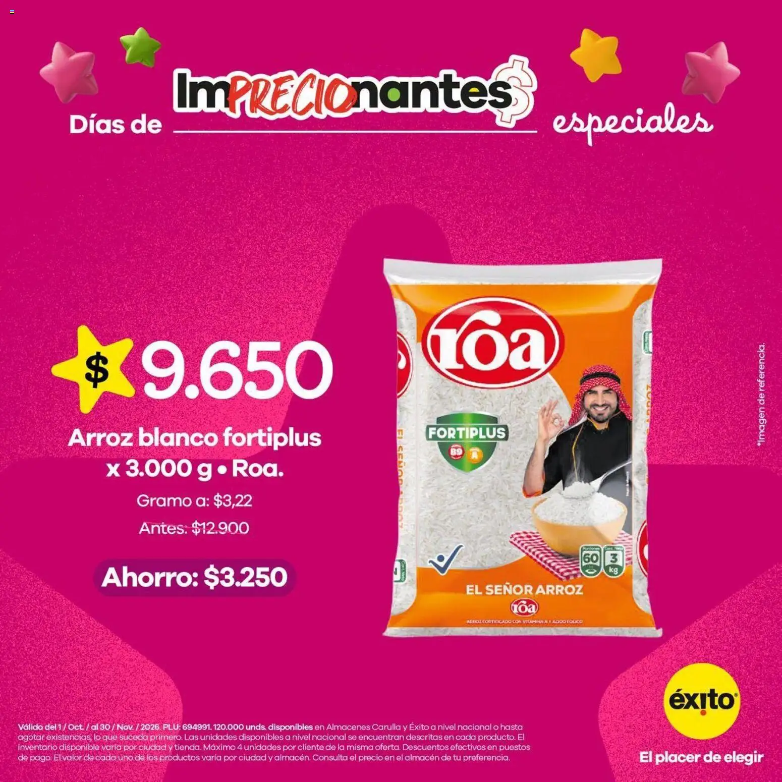Éxito revista - valida desde el 01/10/2026 | Página: 1