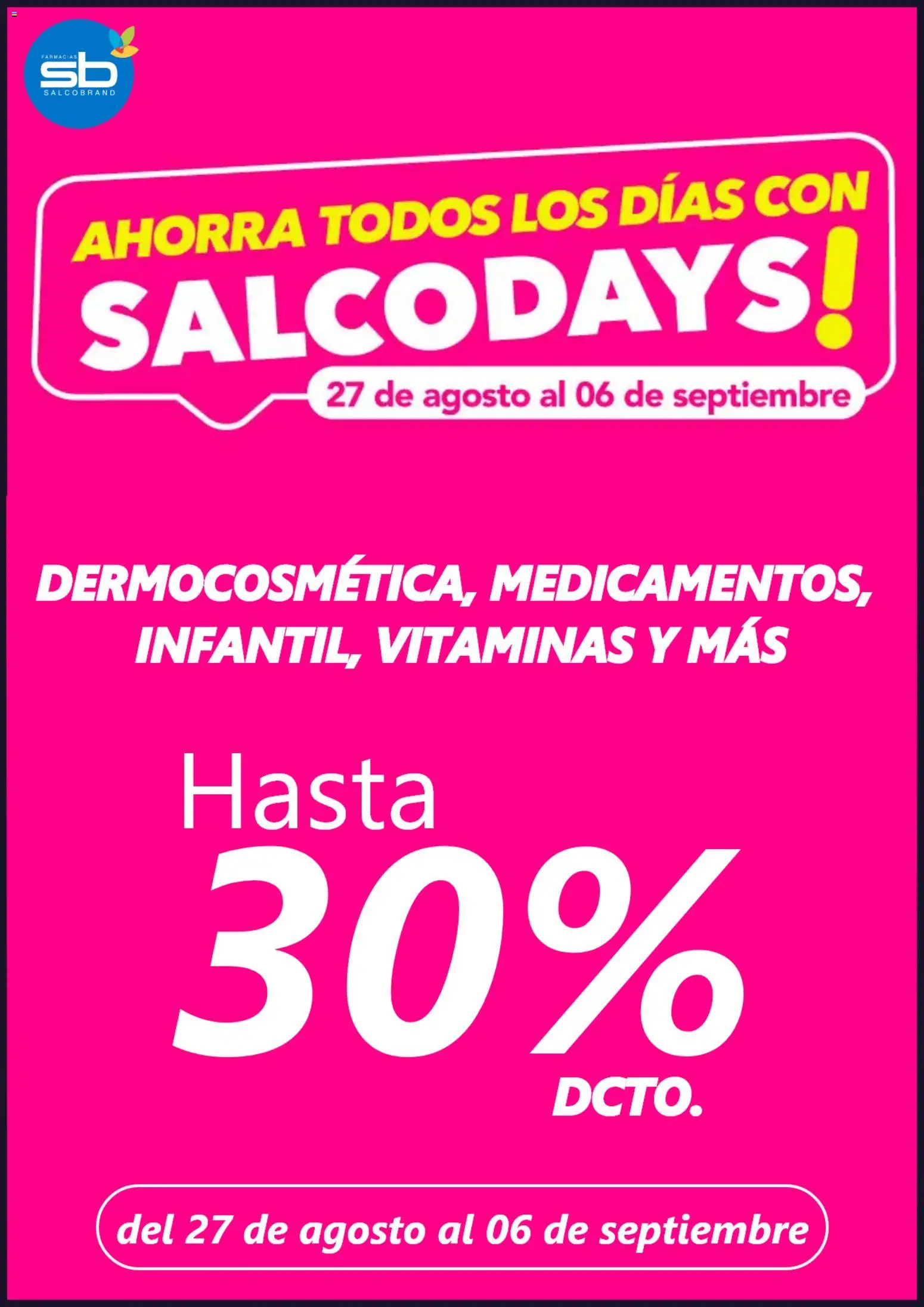 Salcobrand Ofertas │ válido desde el 26.08.2026 | Página: 1 | Productos: Vitaminas