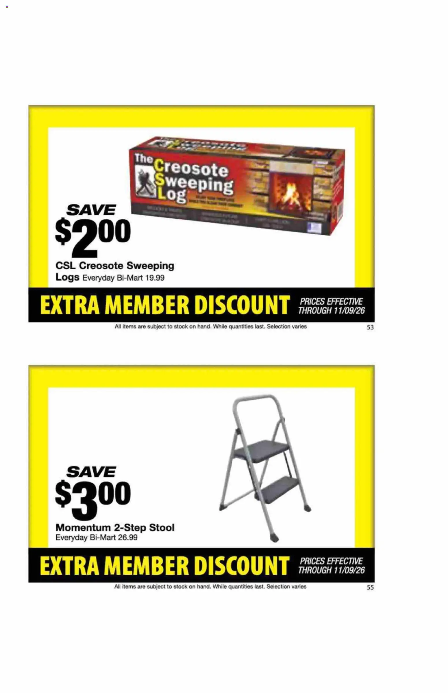 Bi-Mart Extra Member Discount Book - valid from 10/27/2026 | Page: 29