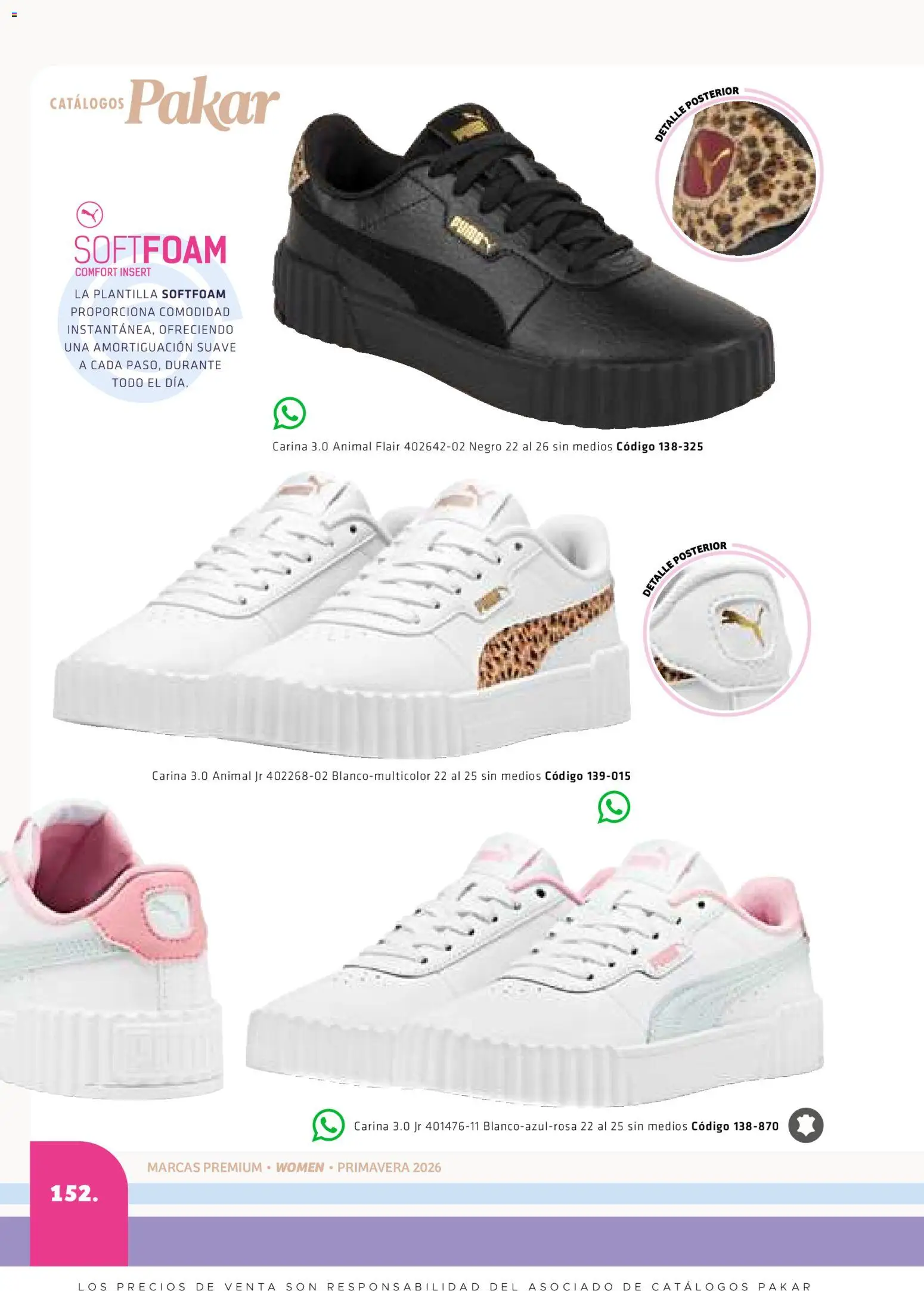 Nuevas ofertas de SC Pakar válidas en toda la República Mexicana desde el 27.02.2026. ¡Encuentra las mejores ofertas en SC Pakar catálogo Premium Women! | Página: 152