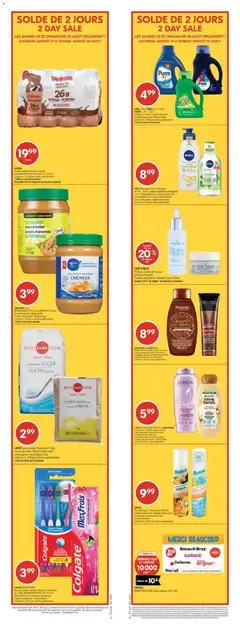 Preview of Pharmaprix weekly flyer / circulaire from shop Pharmaprix valid from Aug 29, 2026