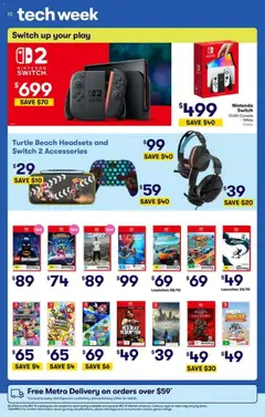 Preview of Big W Catalogue Tech Week - valid from 01/10/2026 | Page: 10 | Products: Nintendo Switch, Accessories