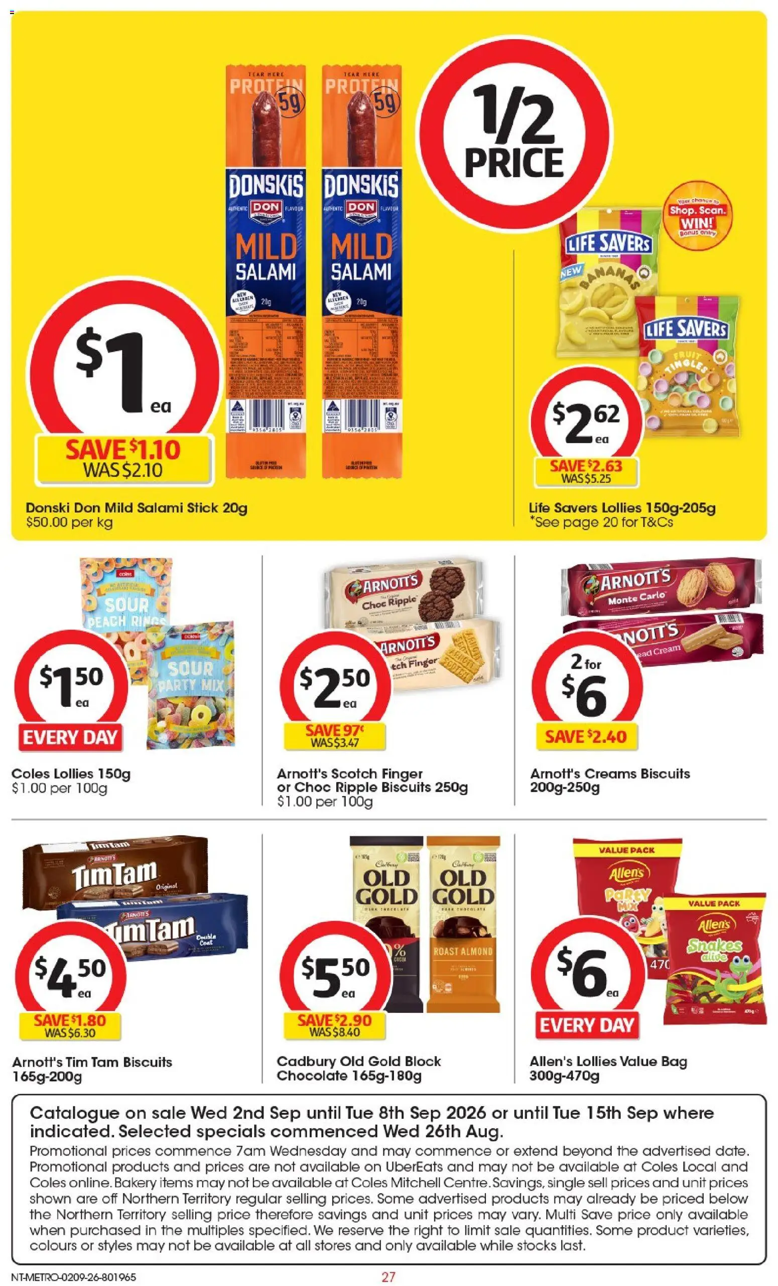 Coles catalogue - valid from 02/09/2026 | Page: 28 | Products: Bananas, Coat, Bag, Bakery