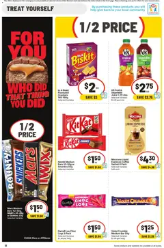 Preview of IGA catalogue WA - valid from 24/06/2026 | Page: 13 | Products: Crackers, Juice, Raspberry, Moccona