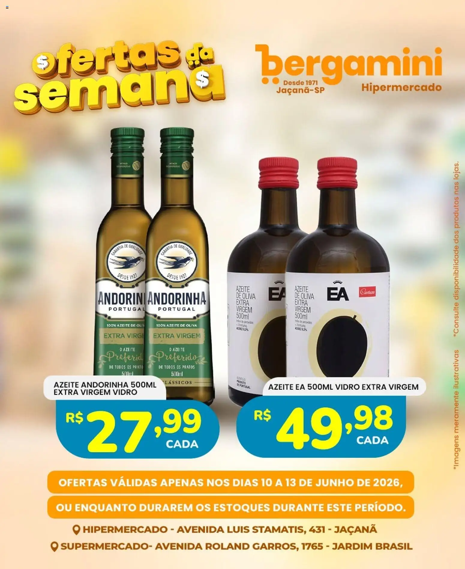 Supermercado Bergamini Folheto - válido de 10.06.2026 | Página: 7 | Produtos: Azeite