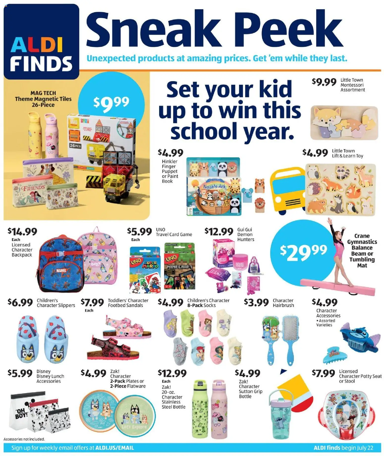 Aldi In Store Ad | 07/22 catalogue cover