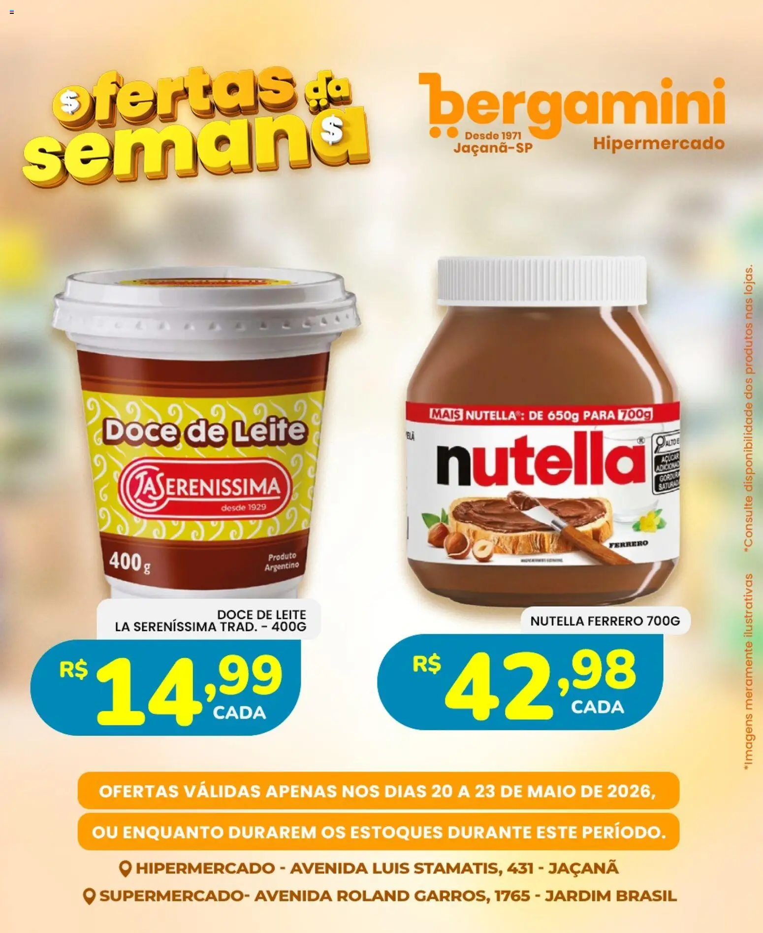 Supermercado Bergamini - Ofertas da semana de 20/05/2026 ? Não perca as melhores promoções! | Brasil