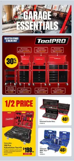 Preview of Supercheap Auto catalogue - valid from 01/07/2026 | Page: 31 | Products: Socket, Drawer, Kits, Cart