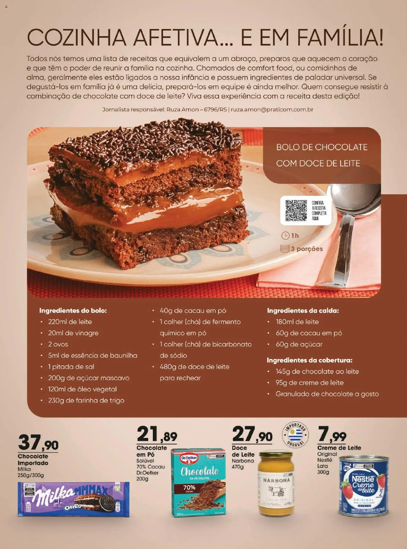 Zaffari Folheto - válido de 12.05.2026 | Página: 2 | Produtos: Vinagre, Creme, Creme de leite, Sal