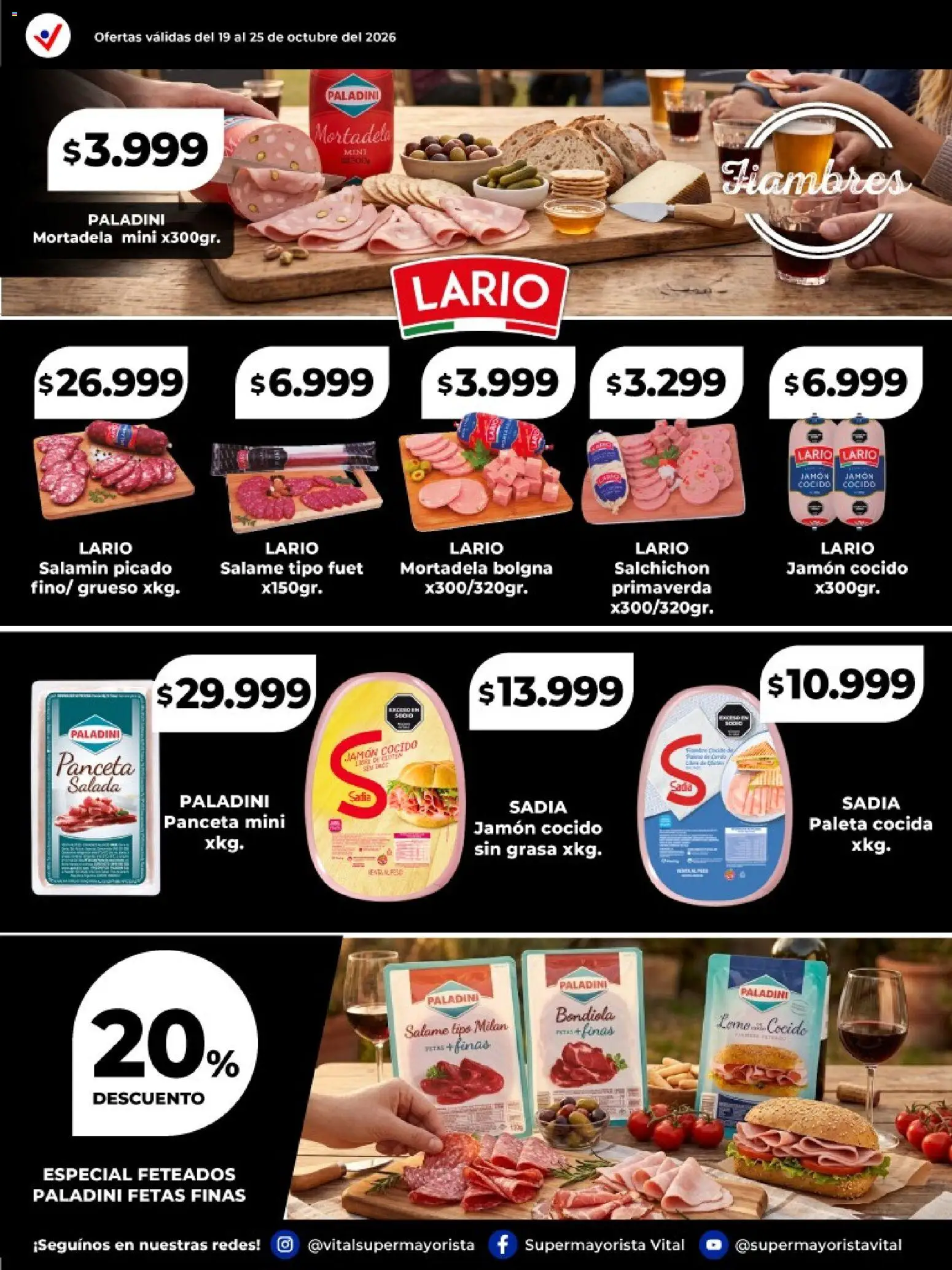 Vital - Especial de frescos │ válido desde el 19/10/2026 | Página: 9