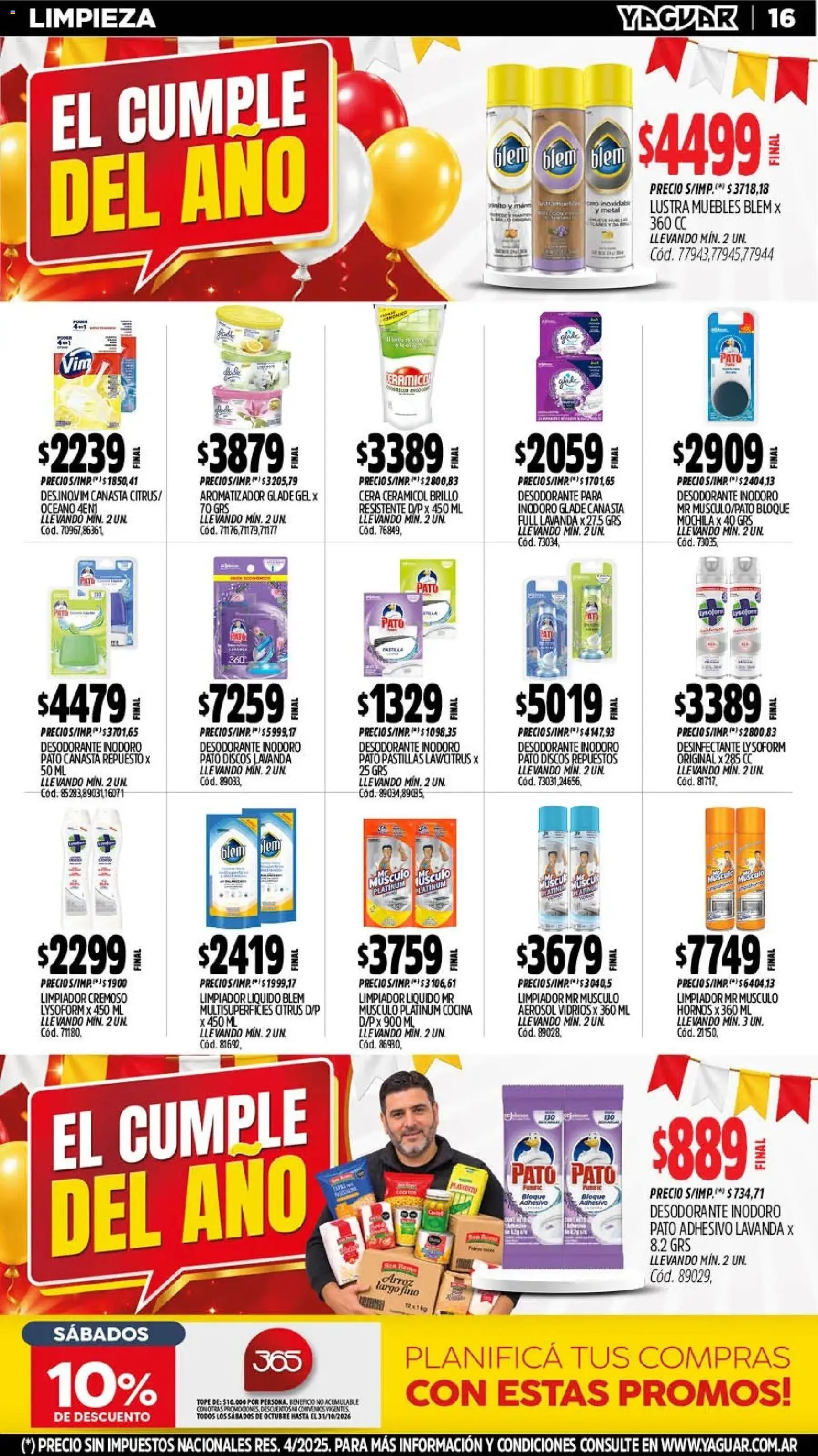 Yaguar - Oferta Semanal Salta │ válido desde el 26/10/2026 | Página: 18