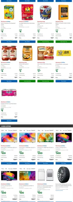 Preview of Costco weekly flyer from shop Costco valid from Sep 14, 2026 | Page: 2 | Products: Strips, Tissues, Chicken strips, Cheese