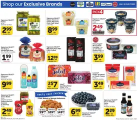 Preview of Vons weekly ads valid from 06/24/2026 | Page: 4 | Products: Cheese, Water, Mango, 2人掛けソファ