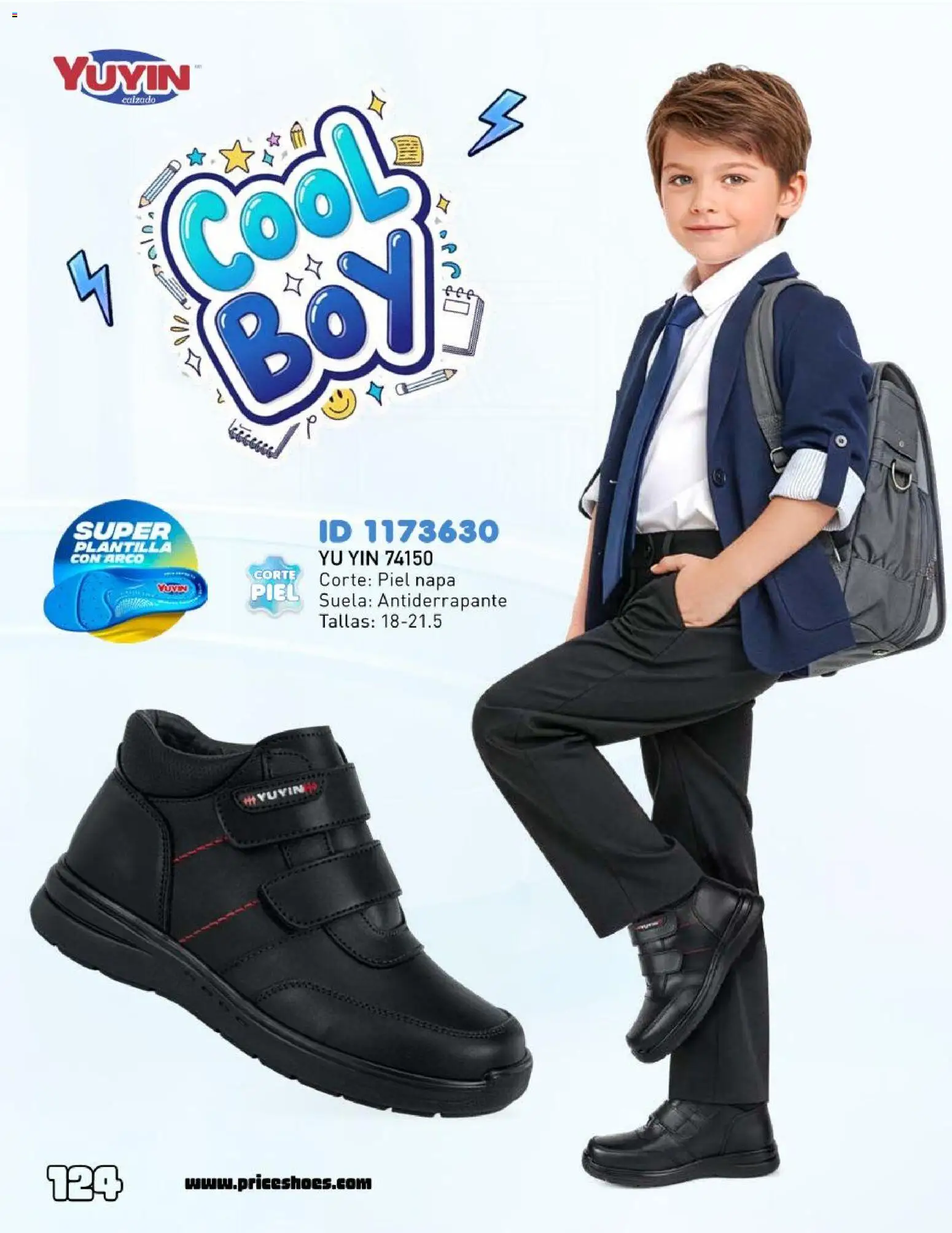 Nuevas ofertas de Price Shoes válidas en toda la República Mexicana desde el 12.06.2026. ¡Encuentra las mejores ofertas en Price Shoes catálogo Escolar! | Página: 124
